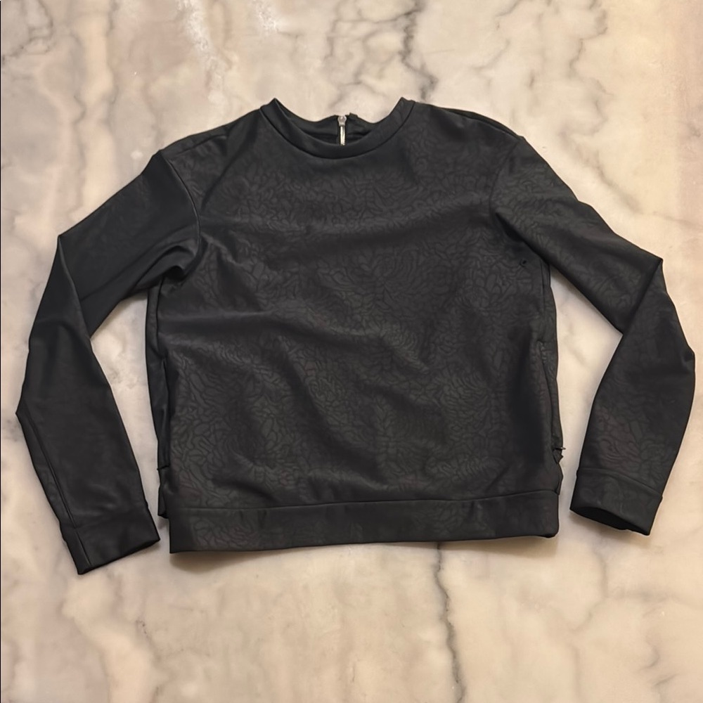 Lululemon Departure Top - Petal Camo Embossed Black - Picture 10 of 15